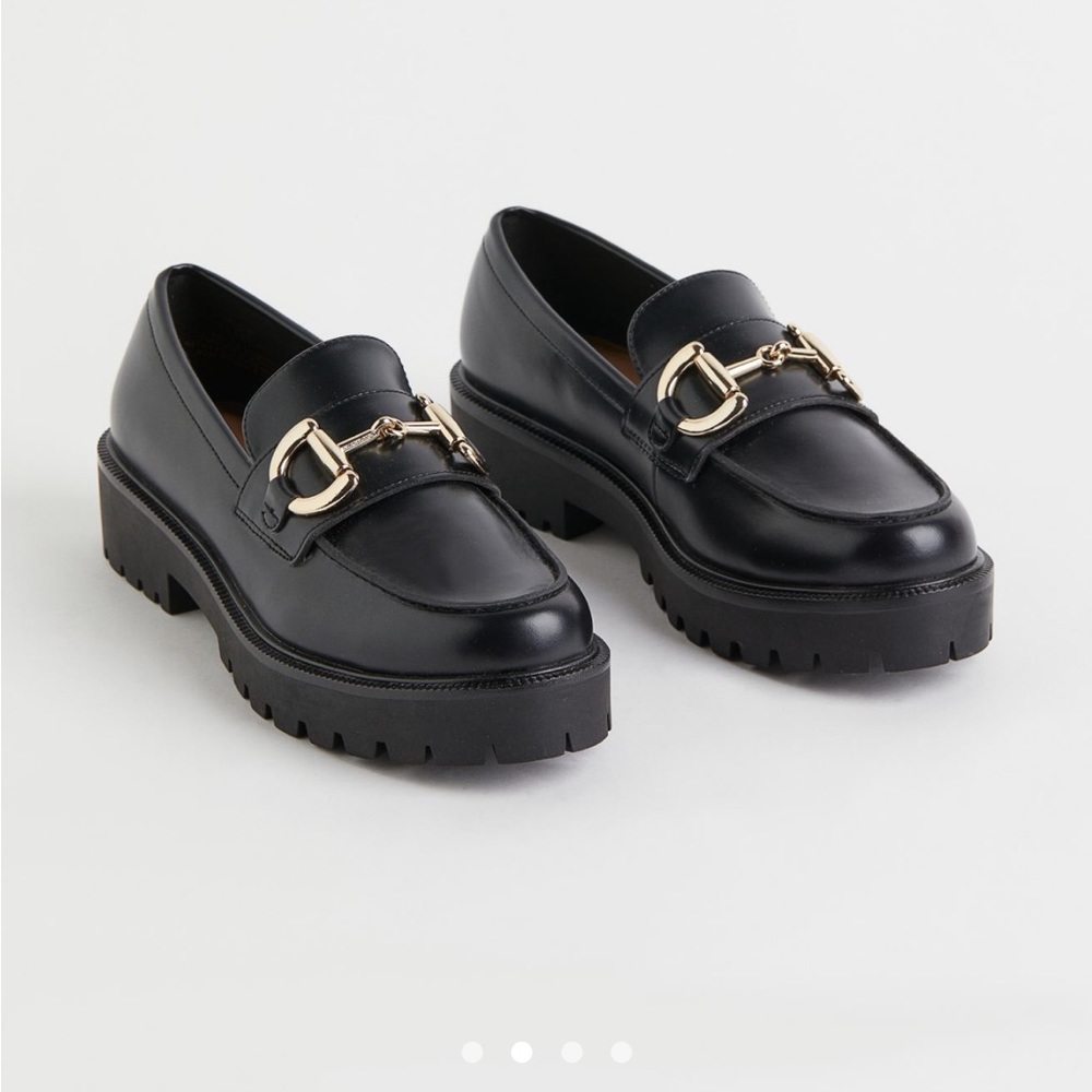 H&M chunky loafers bnwt